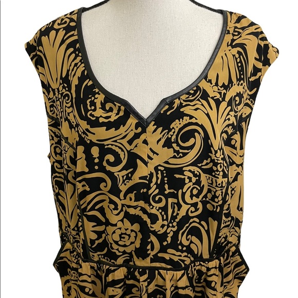 Lane Bryant good black sleeveless casual dress Size 20plus size. V-Neck … - Picture 2 of 13